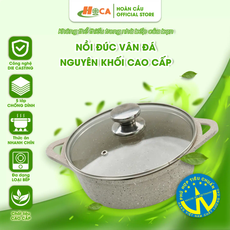 noi hop kim duc van da day tu  kich thuoc 24cm mau nau socola