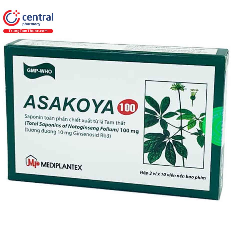 asakoya 100  hop 3 vi x 10 vien