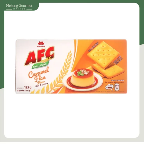 banh afc vi caramel flan 125g