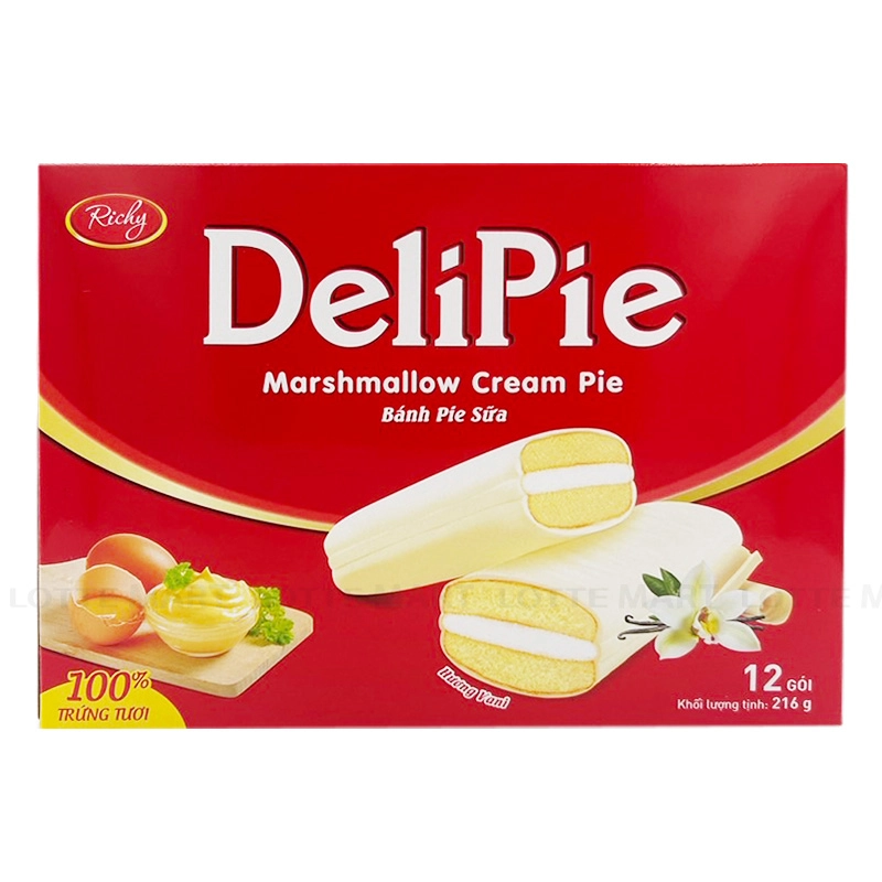 banh delipie sua huong vani