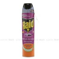 binh xit con trung js raid huong cam chanh 600ml