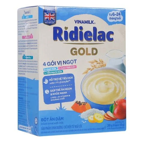 bot an dam ridielac gold 4 goi vi ngot