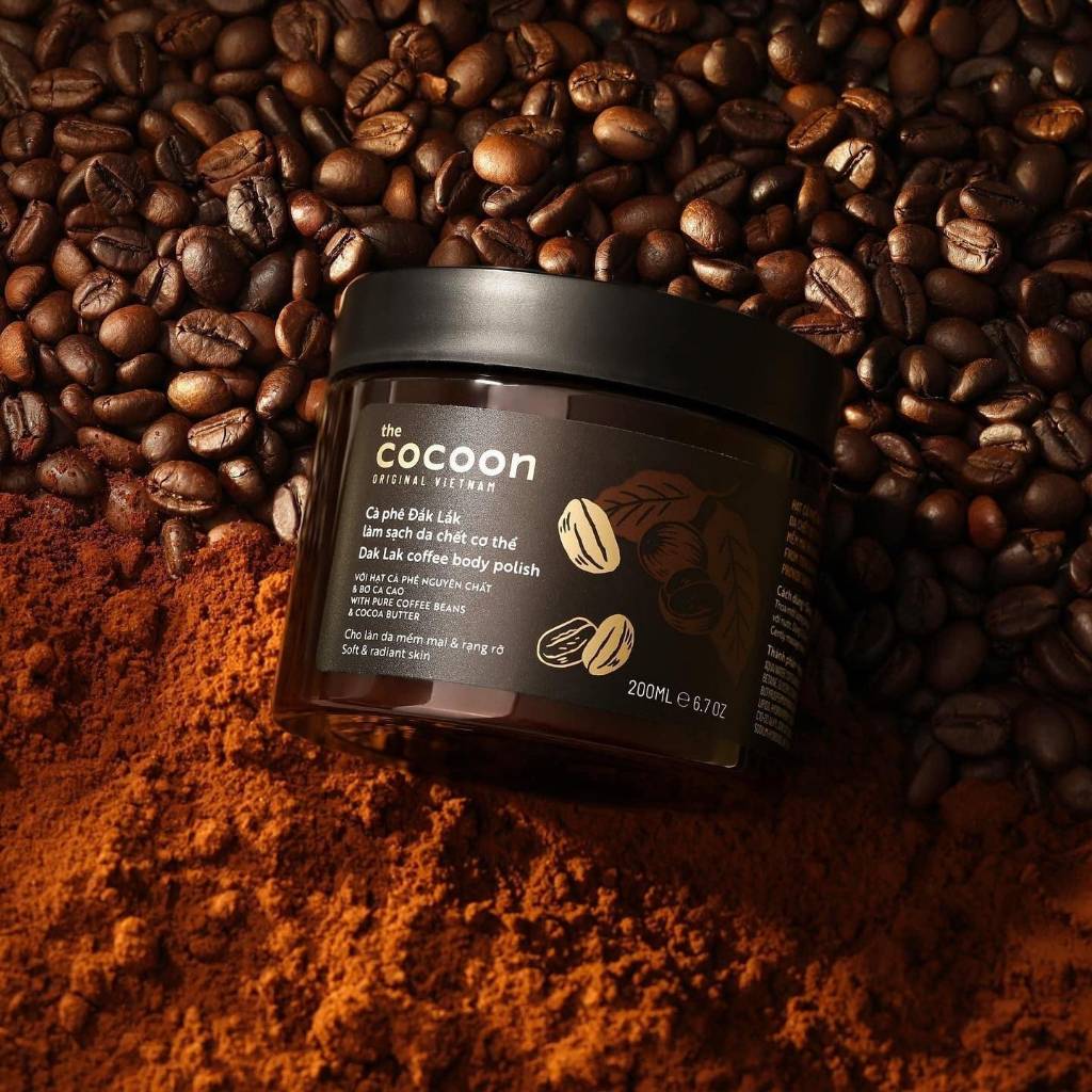 ca phe dak lak lam sach da chet co the cocoon 200ml
