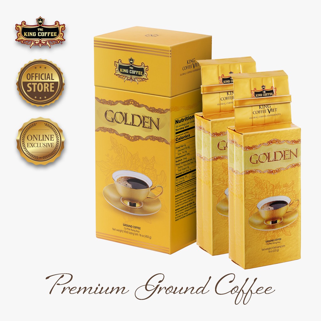 ca phe rang xay golden 450gx24