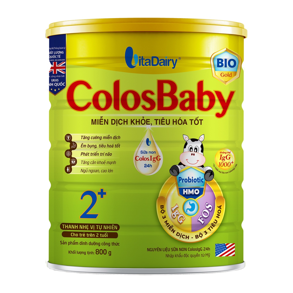 colosbaby bio gold 2  800g