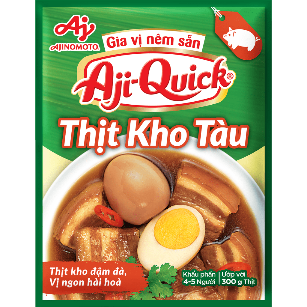 gia vi nem san aji quick  thit kho tau
