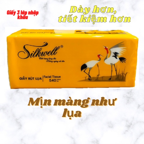 giay rut lua silkwell 540 to