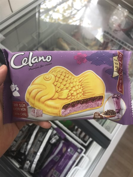 kem banh ca celano tra sua khoai mon tran chau