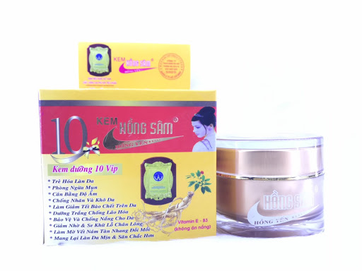 kem hong sam trang sang va rang ngoi 10vip 30g
