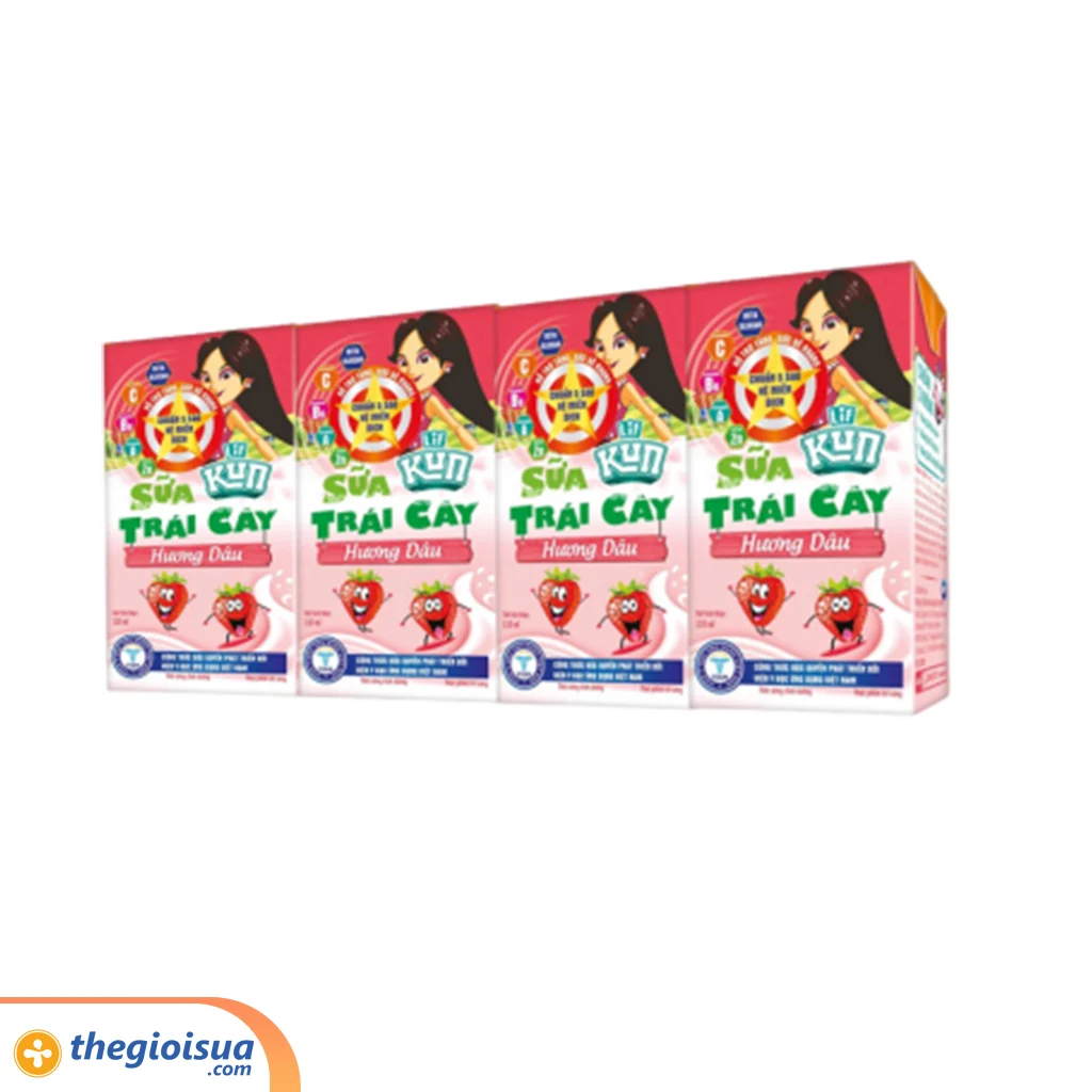kun sua trai cay dau hop 110ml