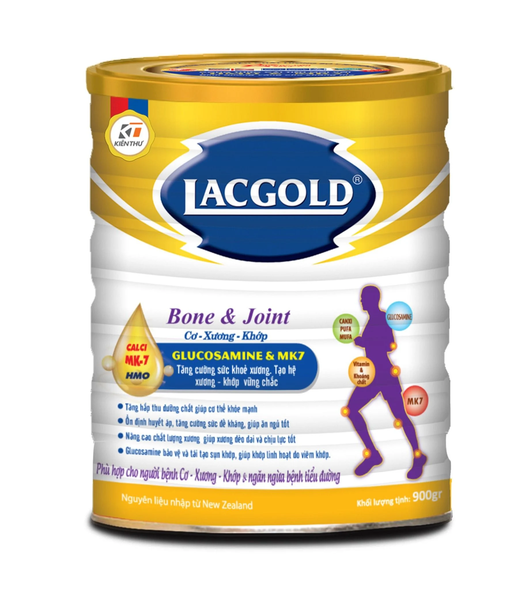 lacgold bone amp joint co xuong khop 900gr dac che ho tro co xuong khop 