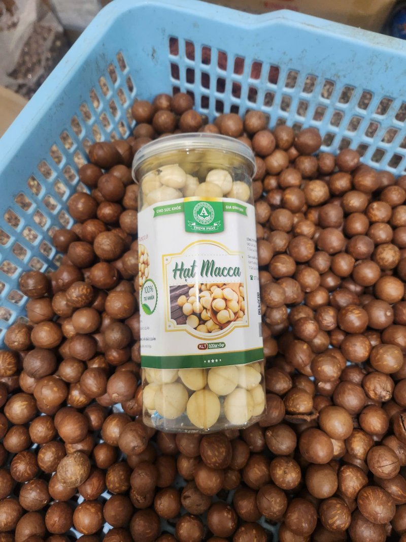 nhan macca loai 500g