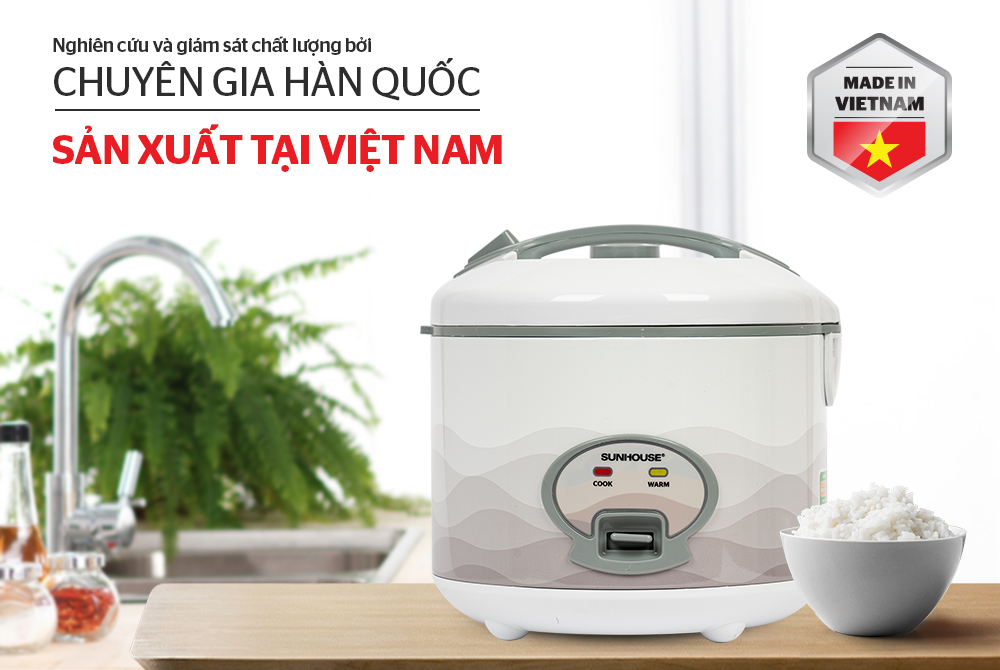 noi com dien 1 8l sunhouse shd8602
