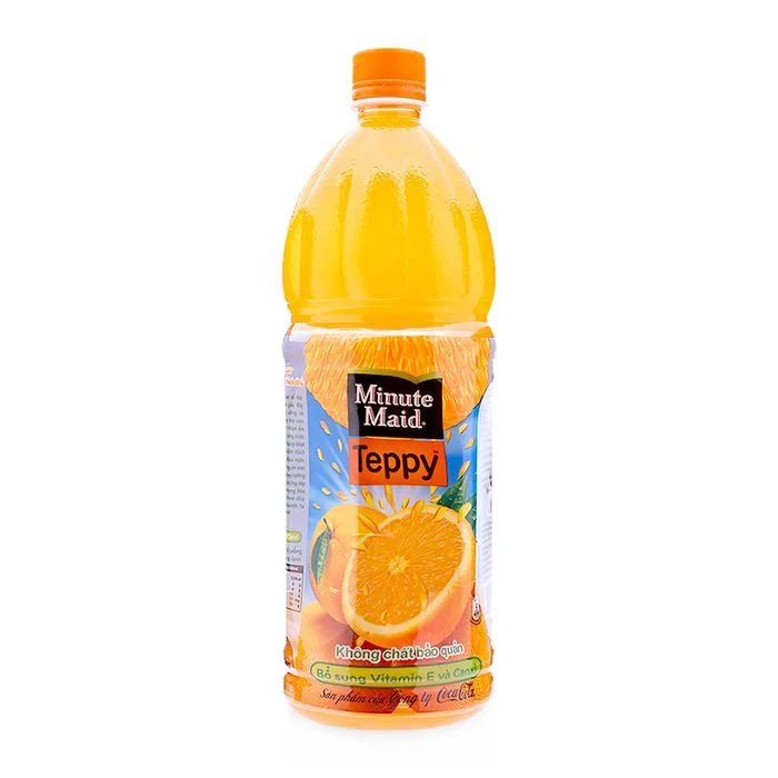 nuoc cam co tep teppy minute maid chai 1l