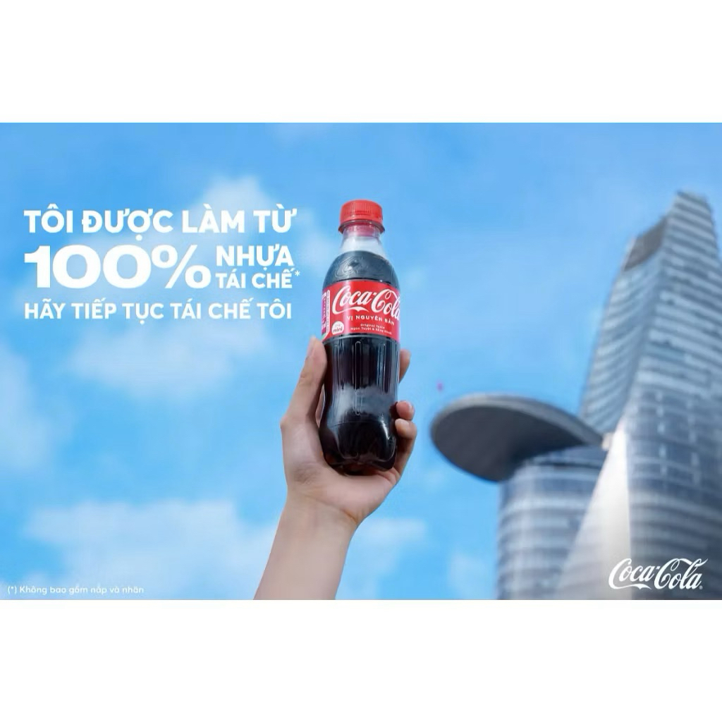 nuoc giai khat coca cola chai nhua 300ml