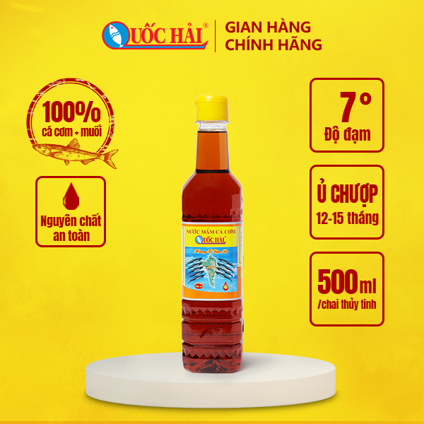 nuoc mam ca com so 4   chai 500ml