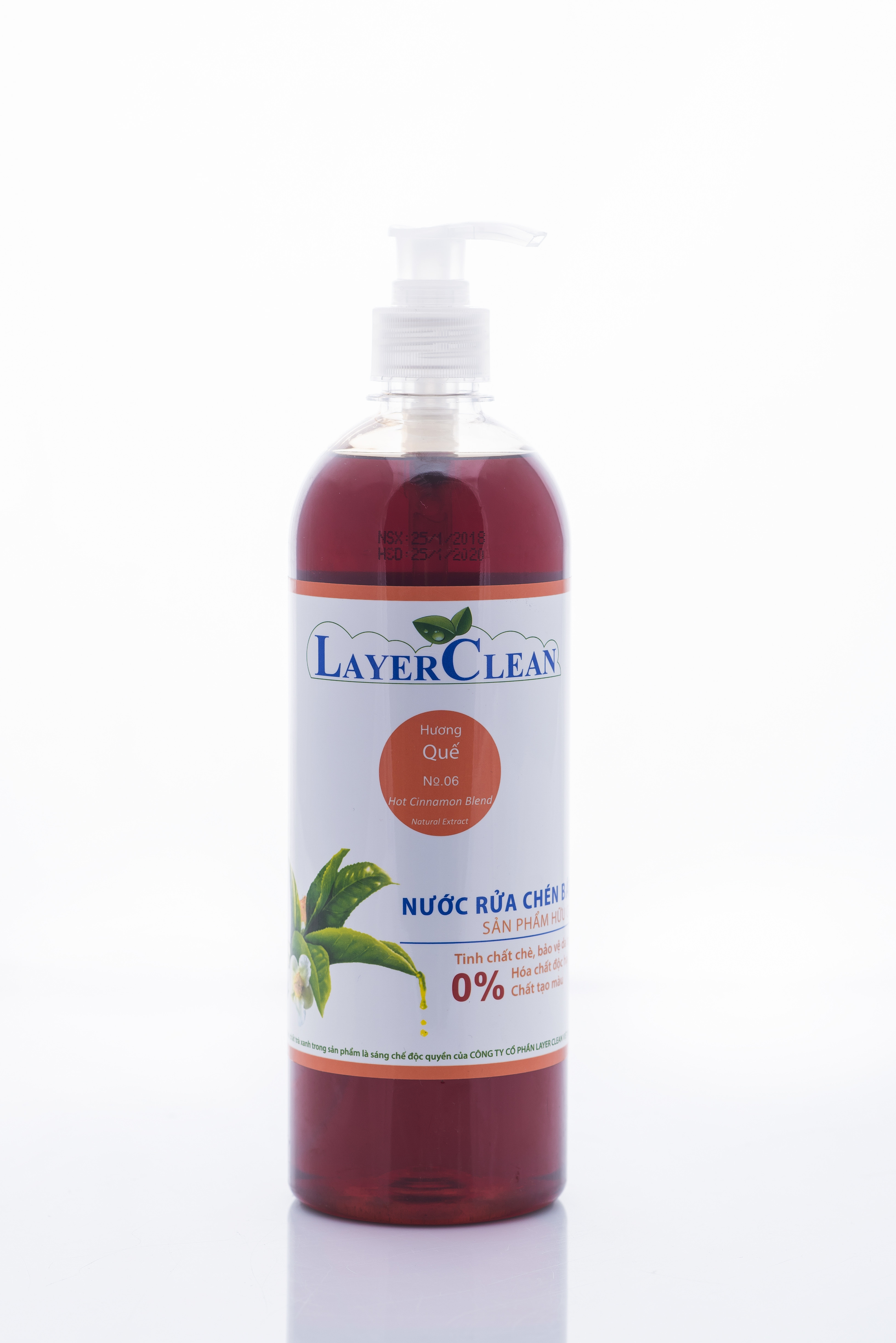nuoc rua chen bat huu co layer clean huong que dam dac x15 dung tich 800ml