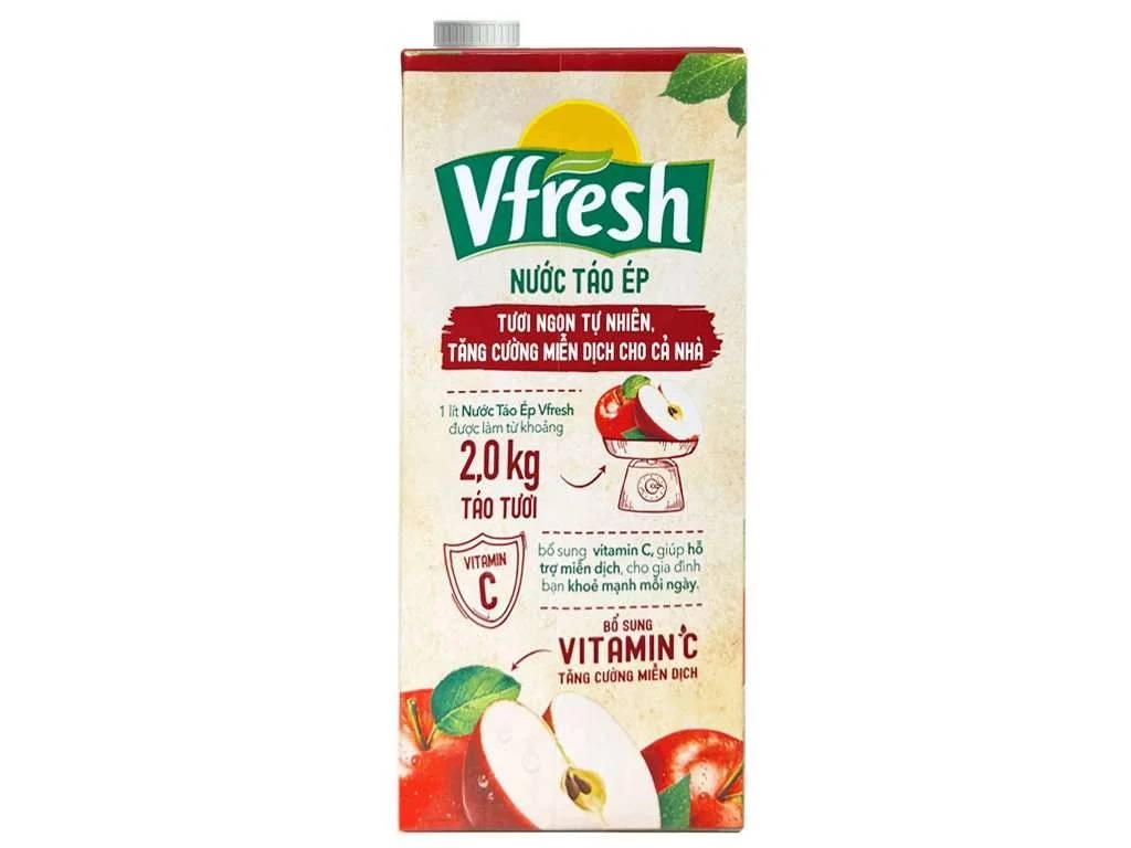 nuoc tao ep   nhan hieu vfresh