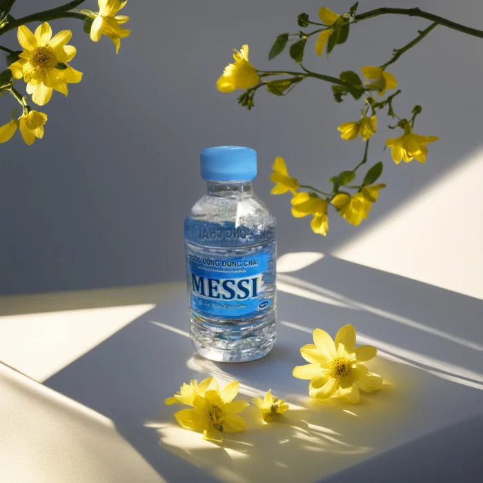 nuoc uong dong chai  messi 250ml