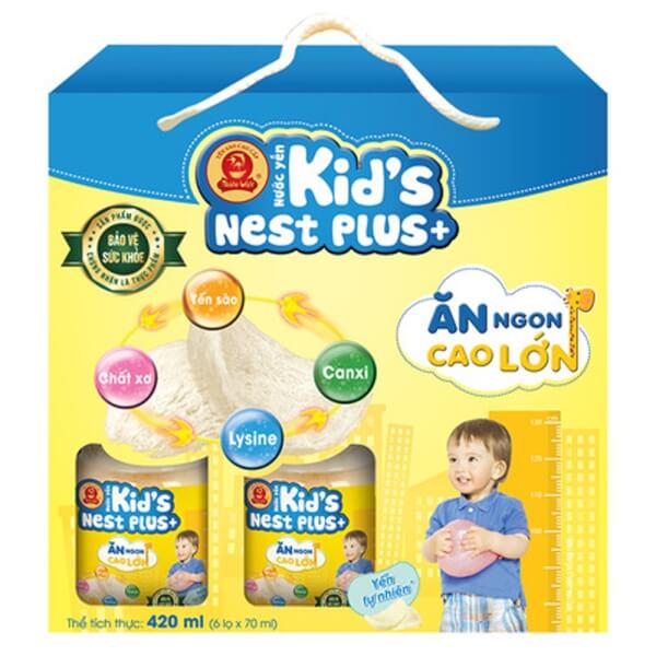 nuoc yen thien viet kid  8217 s nest plus tu nhien 70ml shop thuy anh