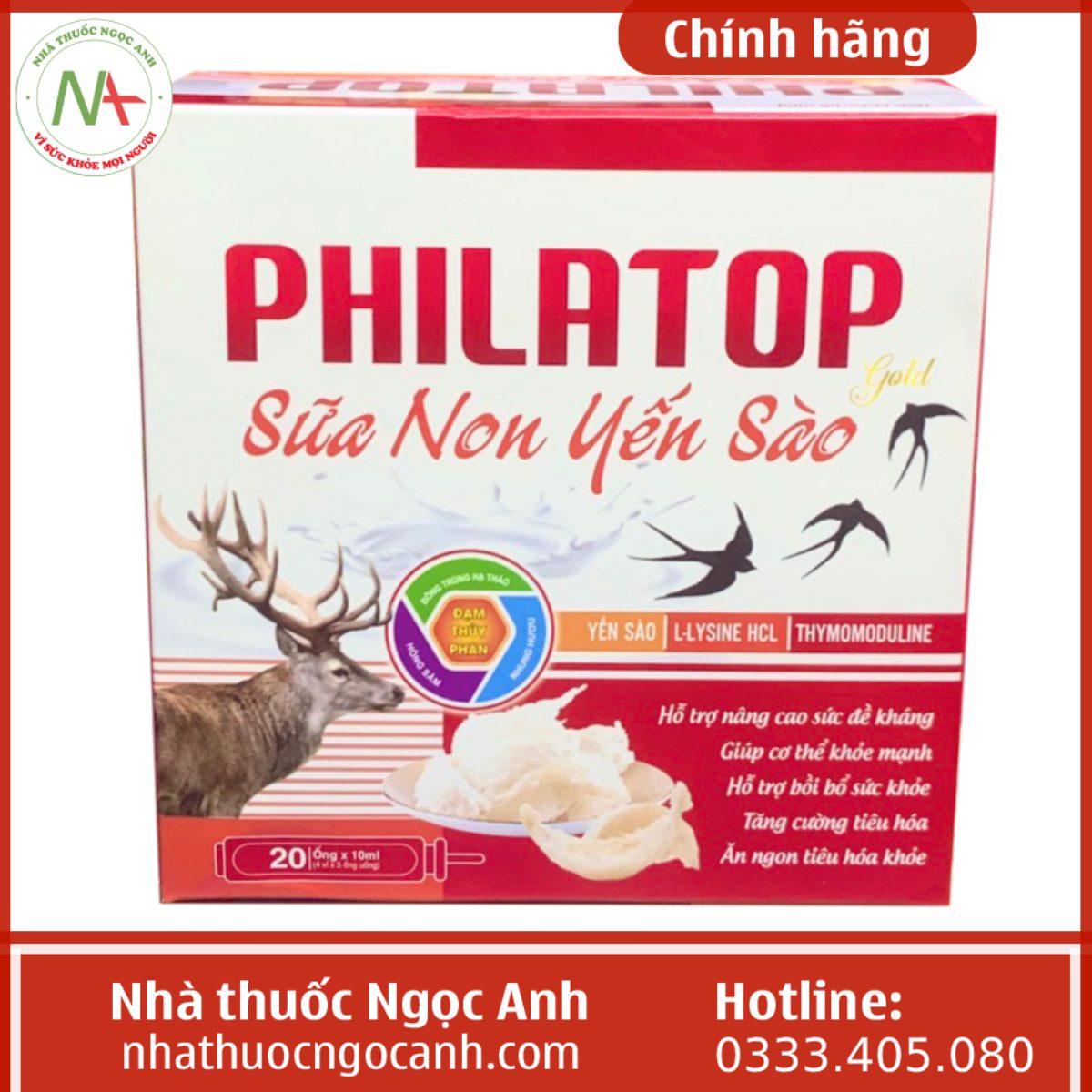 philatop gold sua non yen sao