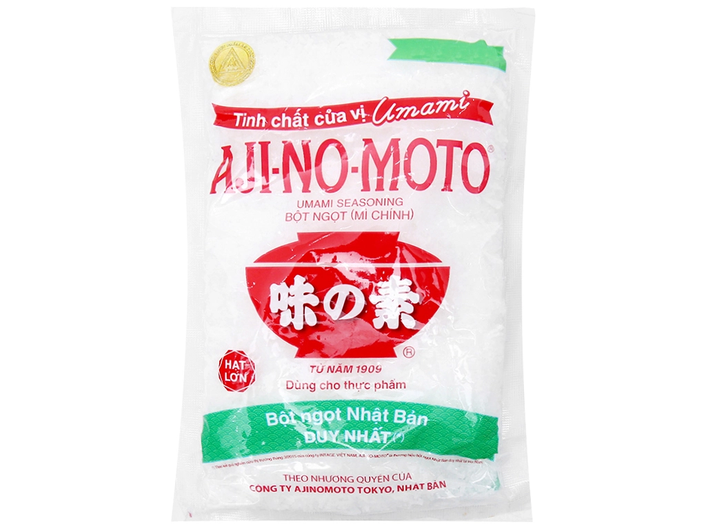 phu gia thuc pham   bot ngot aji no moto r  140g hat lon