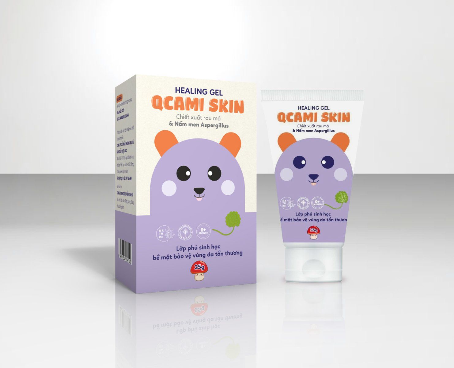 qcami skin healing gel
