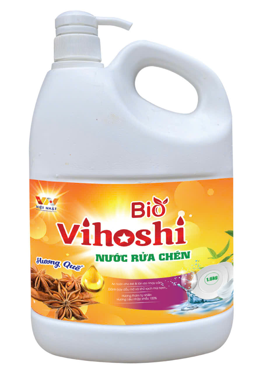 rua chen cao cap bio vihoshi huong que 16kg