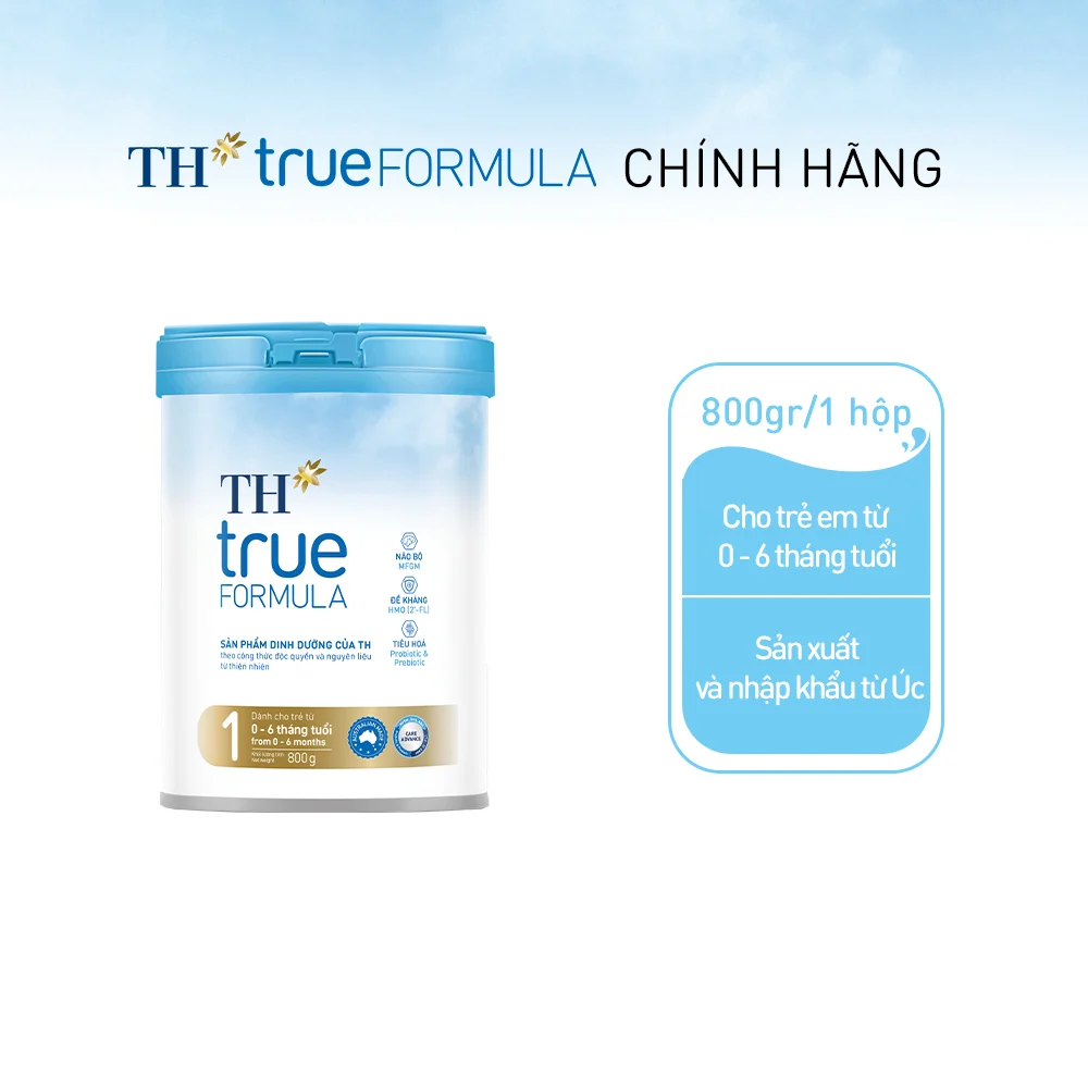 san pham dinh duong cong thuc cho tre tu 0 den 6 thang tuoi th true formula 1   lon 800 g