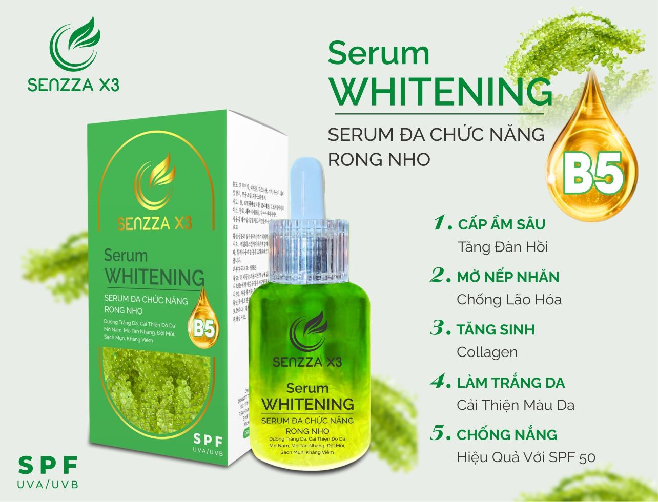 serum da chuc nang senzza x3