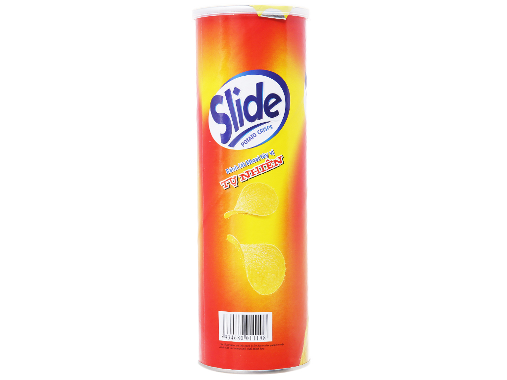 snack khoai tay vi tu nhien slide lon 160g