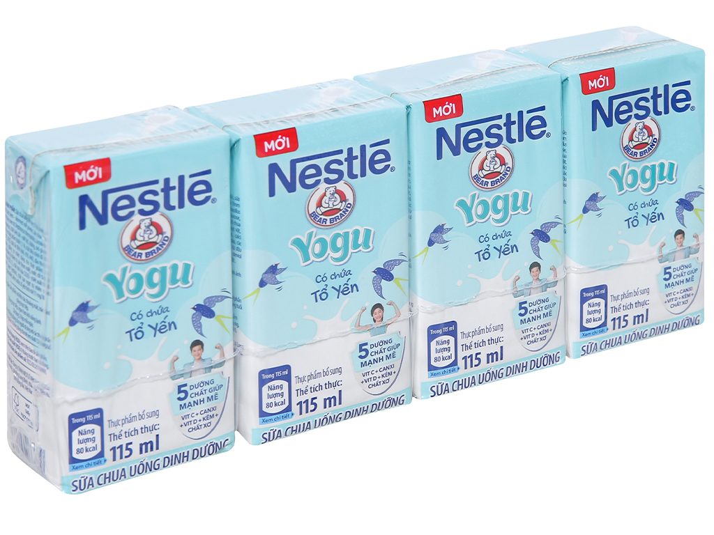 sua chua uong lien nestle yogu 115ml
