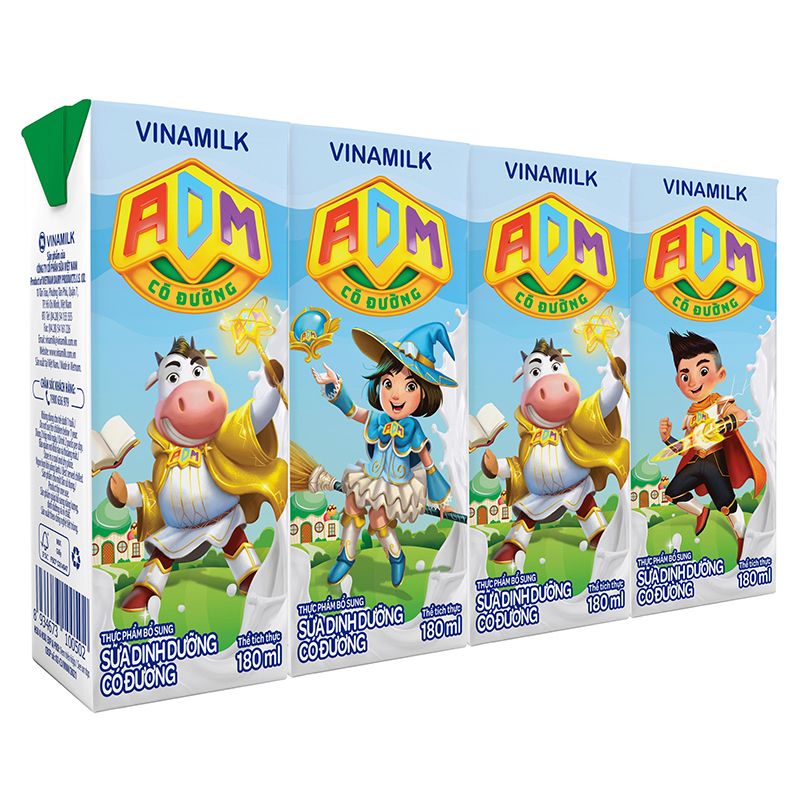 sua dinh duong co duong   vinamilk adm