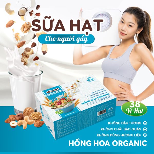 sua hat cho nguoi gay   hong hoa organic