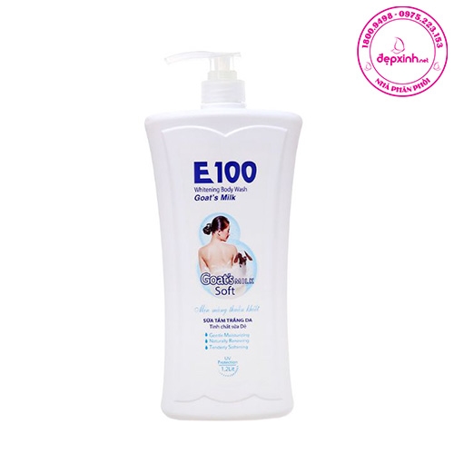 sua tam e100   tinh chat sua de   chai 1200ml