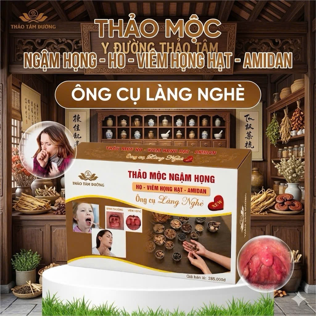 thao moc dac tri ho  viem hong hat  amidan