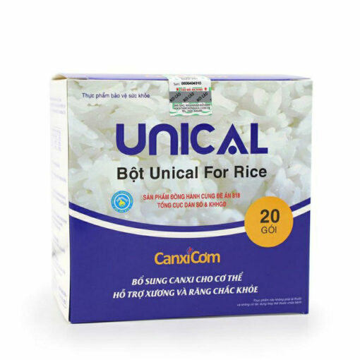 thuc pham bao ve suc khoe bot unical for rice
