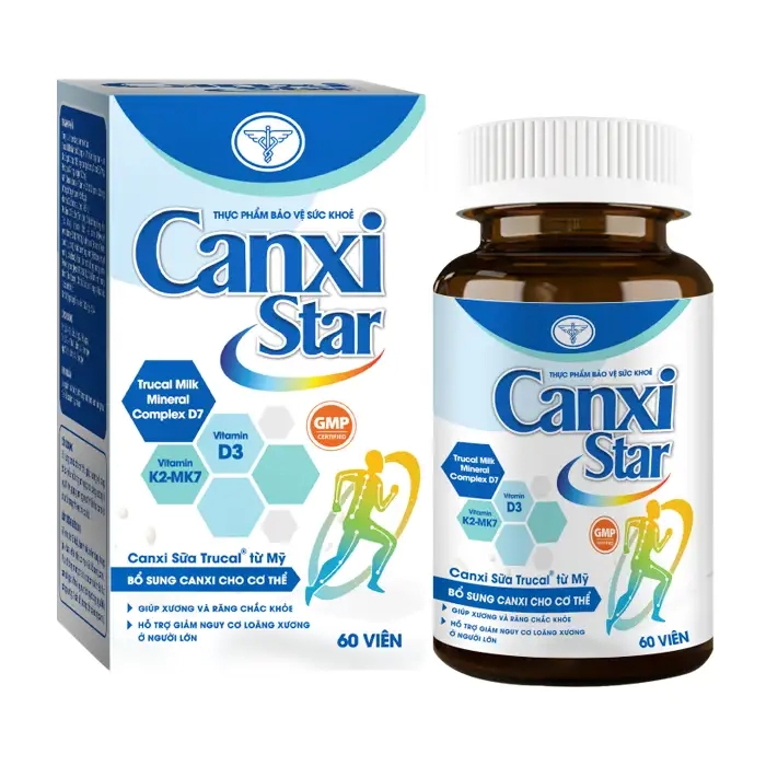 thuc pham bao ve suc khoe canxi star   60 vien