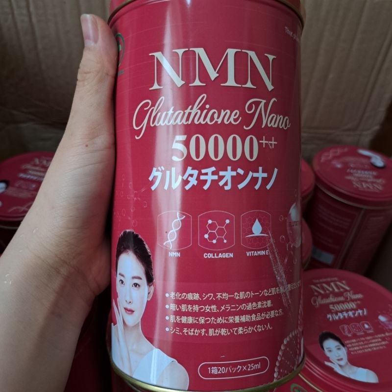 thuc pham bo sung nmn glutathione nano 50000