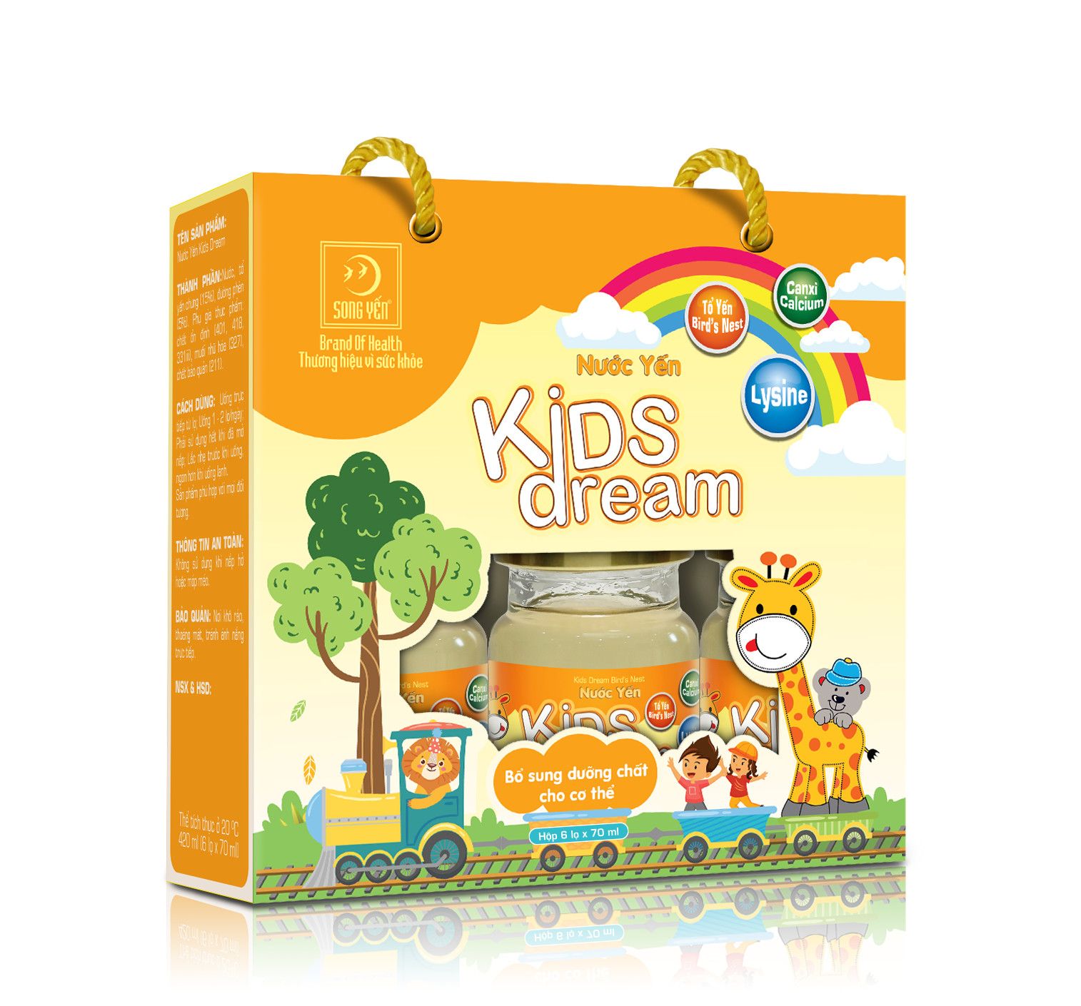 thuc pham bo sung nuoc yen kids dream   hop 6 lo