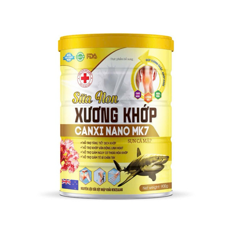 thuc pham bo sung sua non xuong khop canxi nano mk7 sun ca map