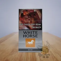 thuoc la bao nhan white horse demi slims  20 dieu bao