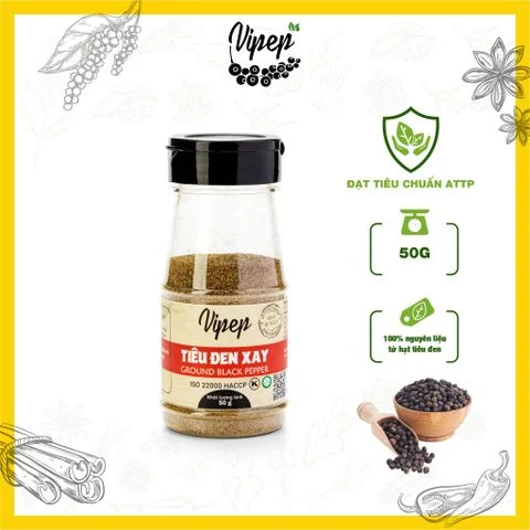 tieu den xay vipep hu 50g