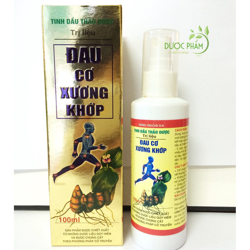 tinh dau thao duoc dau co xuong khop