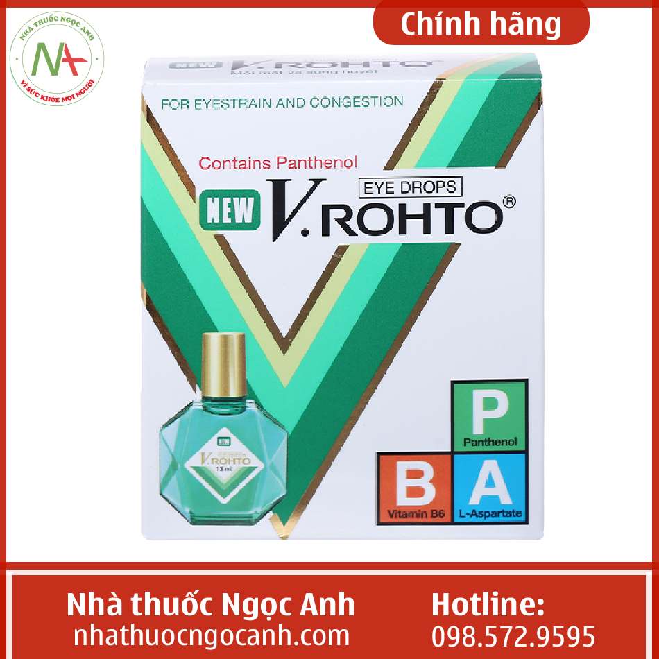 v rohto xanh 13ml new   nha thuoc mariko