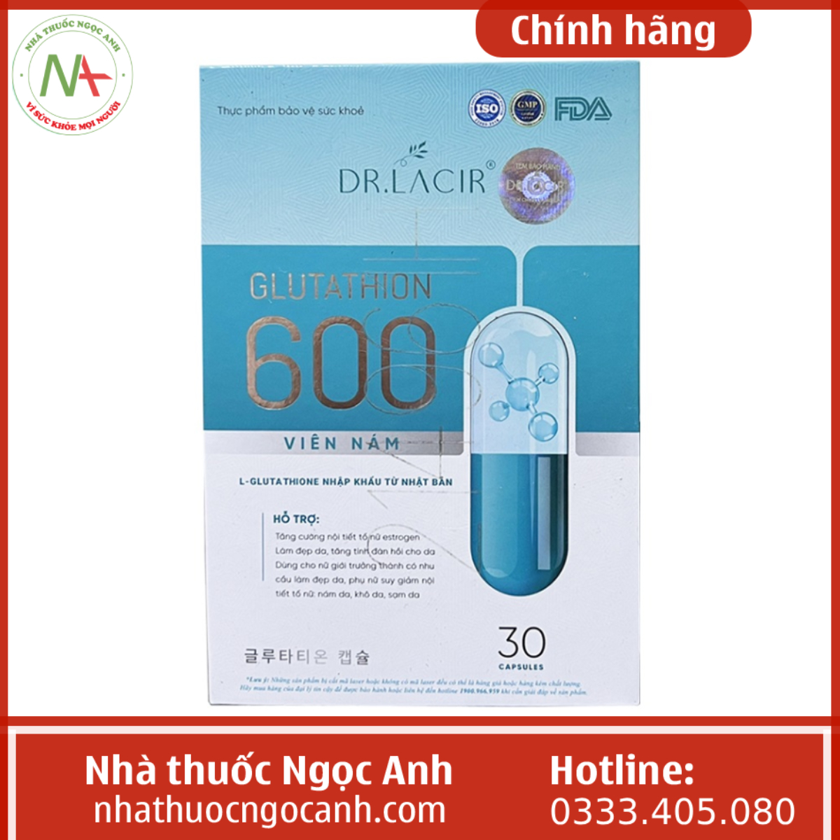 vien nam glutathion 600