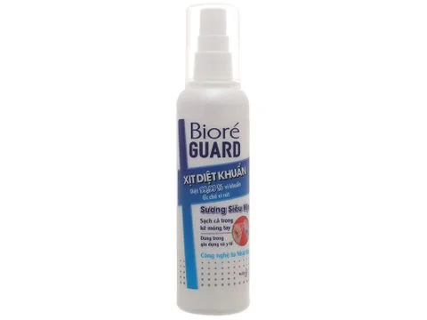 xit diet khuan biore guard phun suong sieu min 150ml