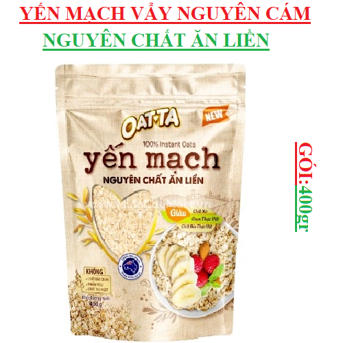 yen mach nguyen chat an lien oatta 400g  tui   thiet ke moi